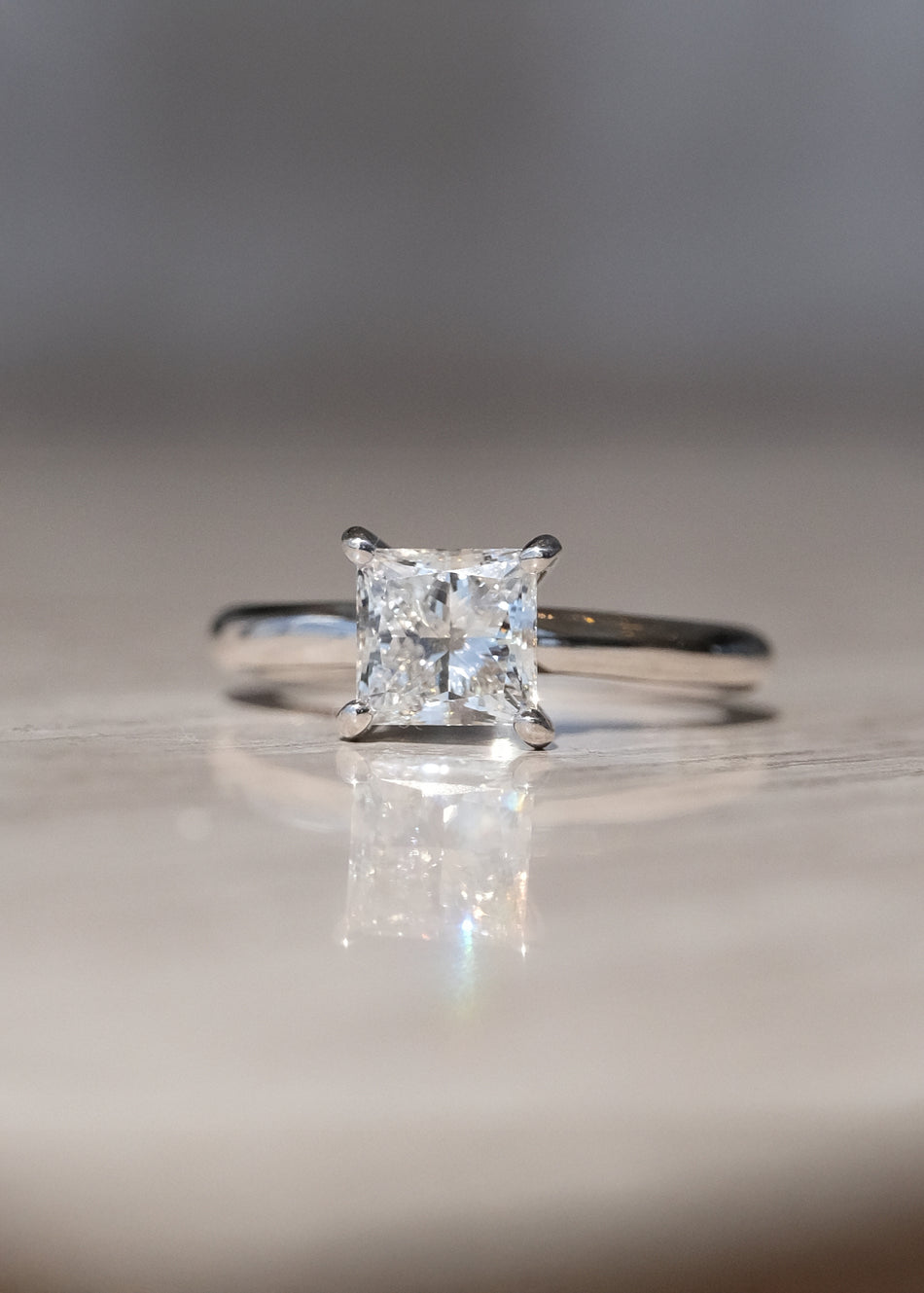 Anillo de Compromiso Corte Princesa