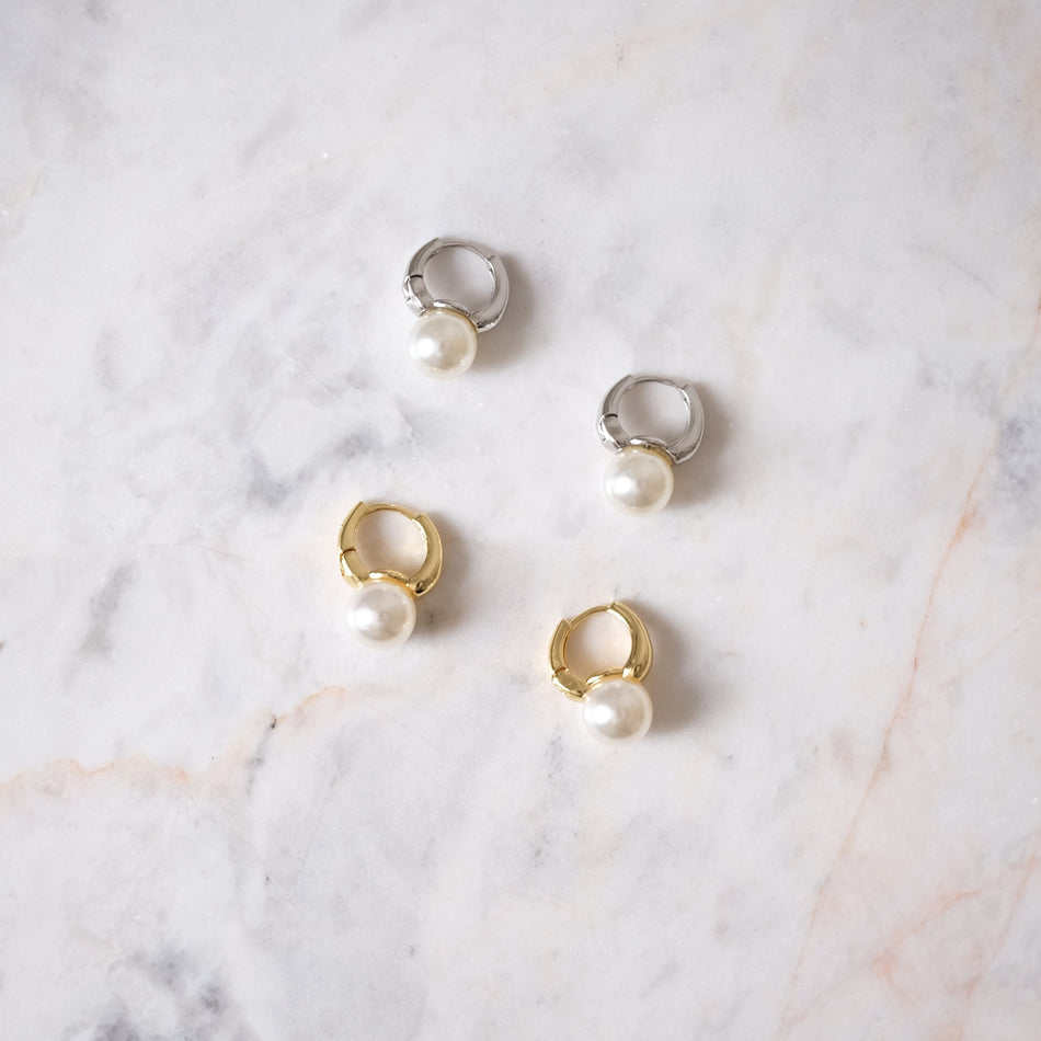 Aretes Dove Pearl