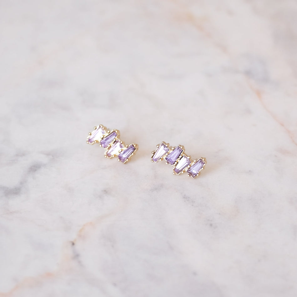 Aretes Lillac