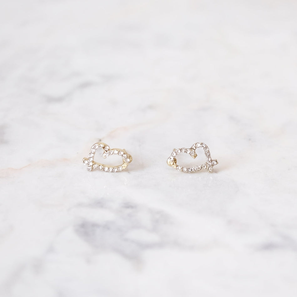 Aretes Shiny Hearts