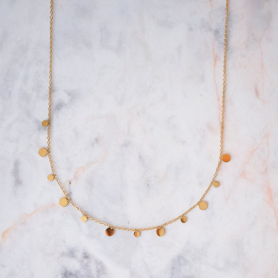 Collar Shiny Dots