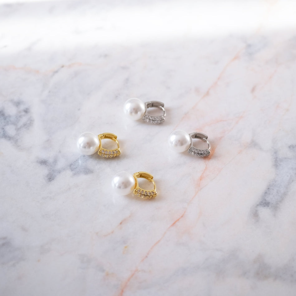 Aretes Angel Pearl