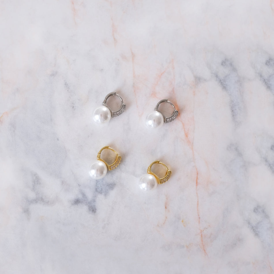 Aretes Angel Pearl