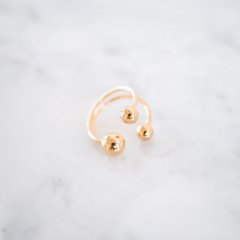 Anillo Three Spheres Petit