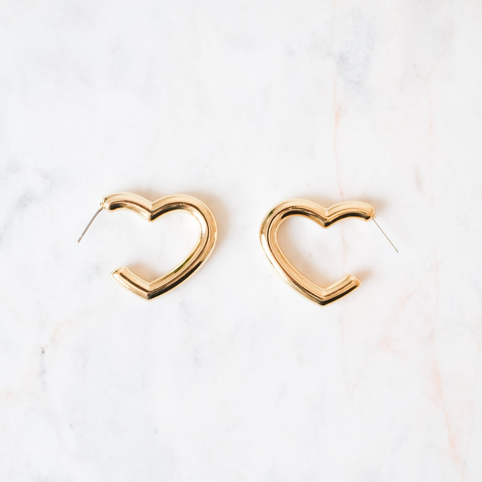 Aretes Lovely Hoops