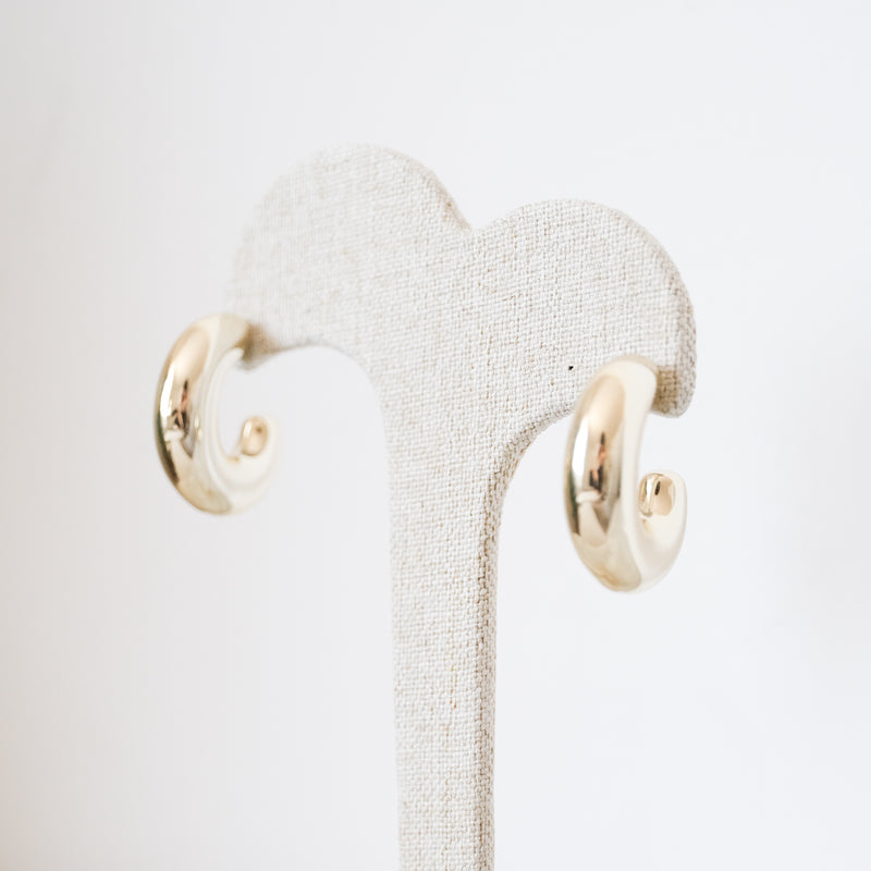Aretes Lune d'Or