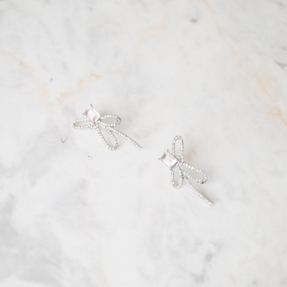 Aretes Pink Bow