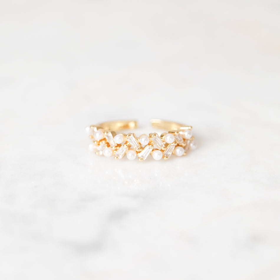 Anillo Shinny Pearls