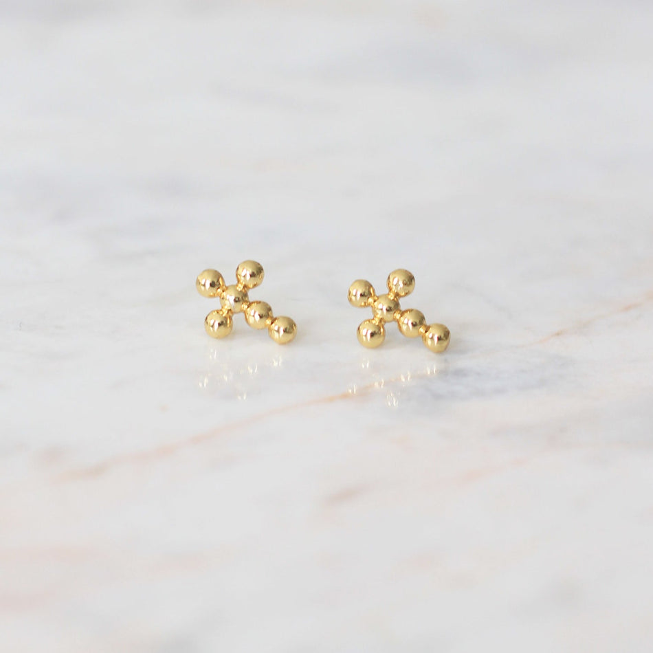 Aretes Beauty Cross
