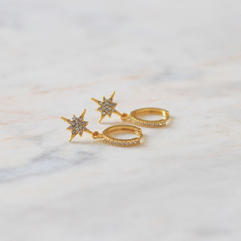 Aretes Huggies Constelations