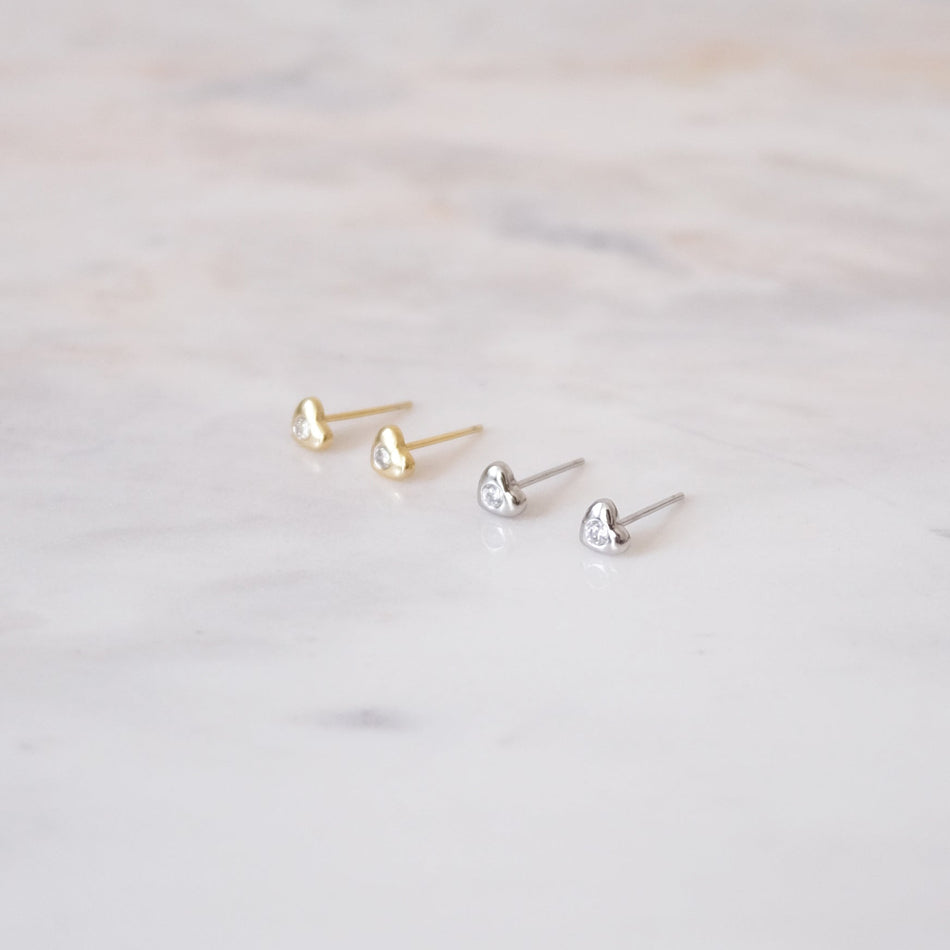 Aretes Shiny Heart