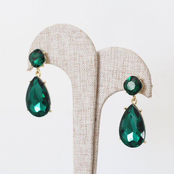 Aretes Drop Esmerald