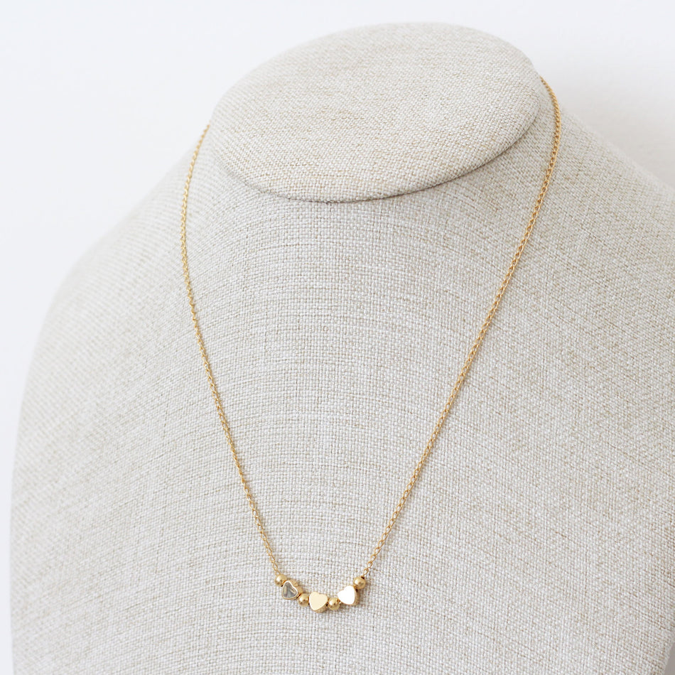 Collar Three Hearts