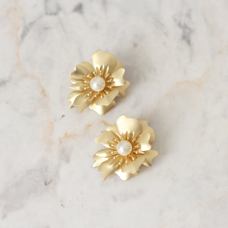 Aretes Blooming Gold