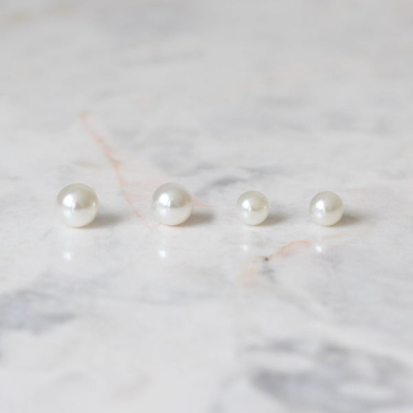 Aretes Basic Pearls