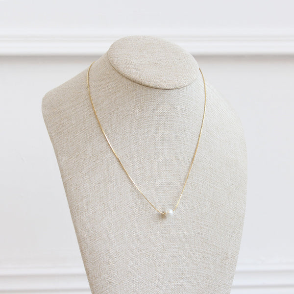 Collar Single Pearl