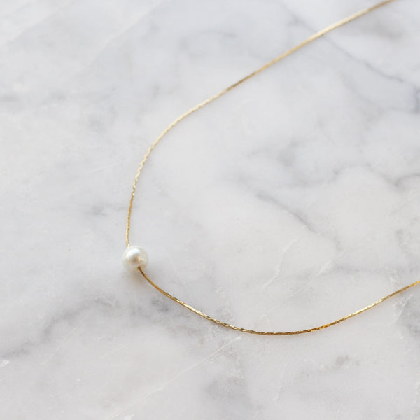 Collar Single Pearl