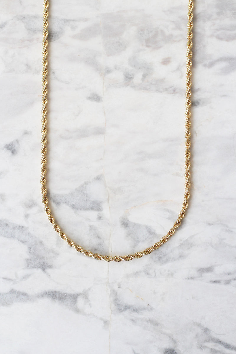 Collar Twisted Gold