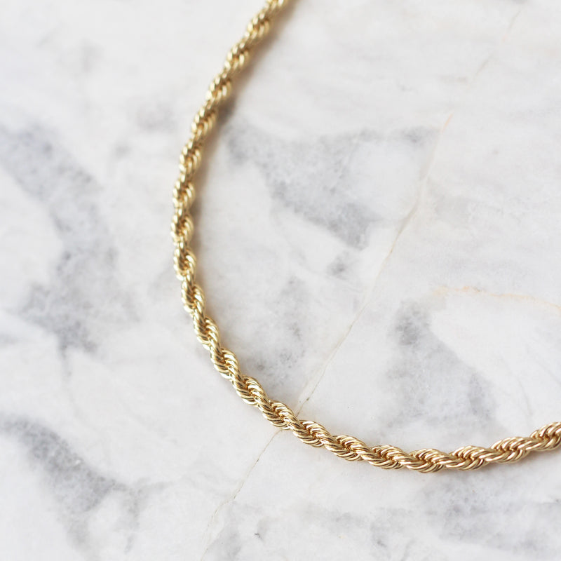 Collar Twisted Gold