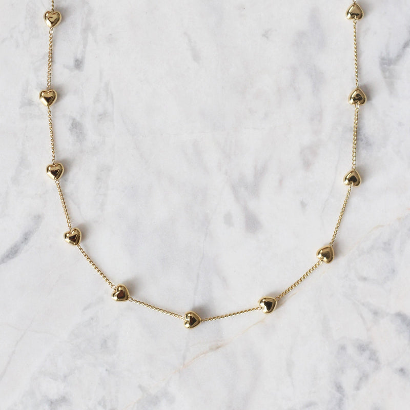Collar Choker Hearts
