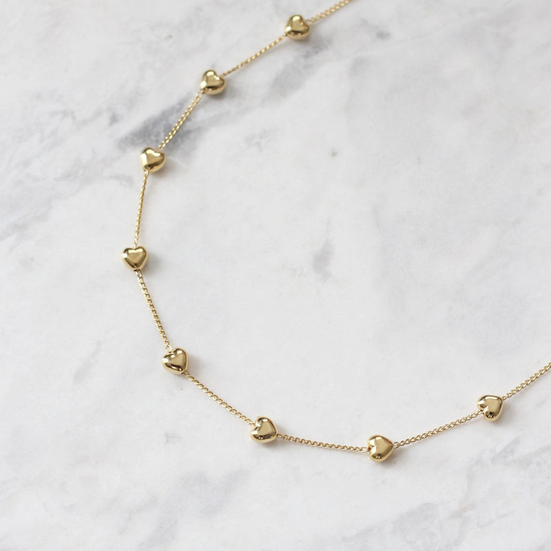 Collar Choker Hearts