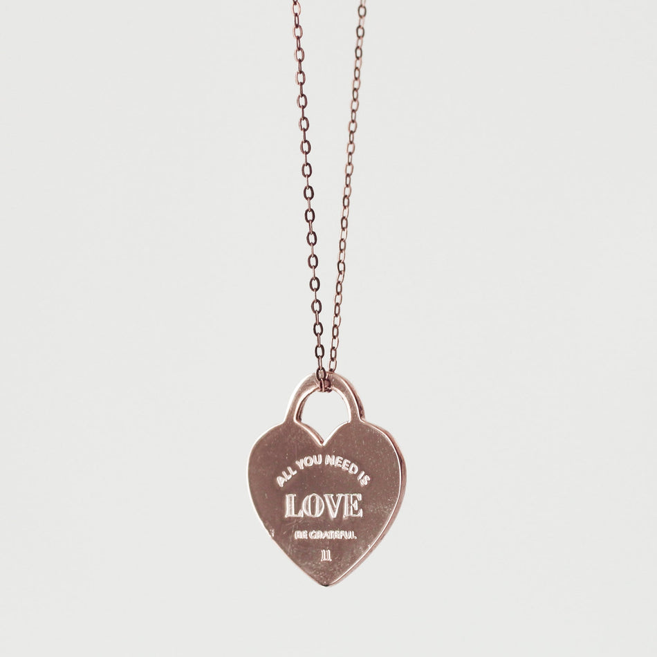 Collar All You Need Is Love - Rosado