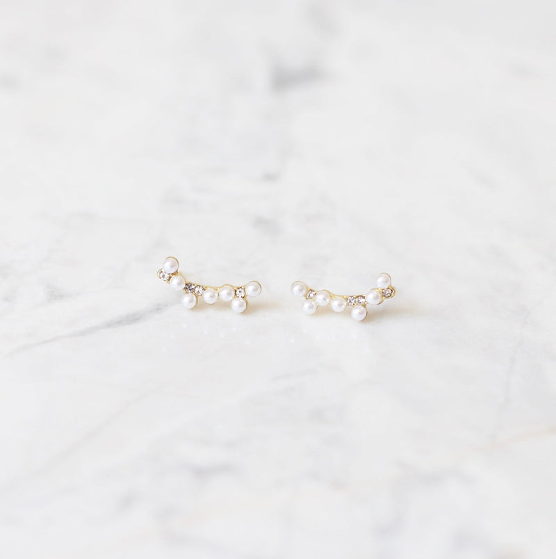 Aretes Touch of Pearls