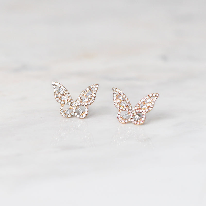 Aretes Shiny Butterfly