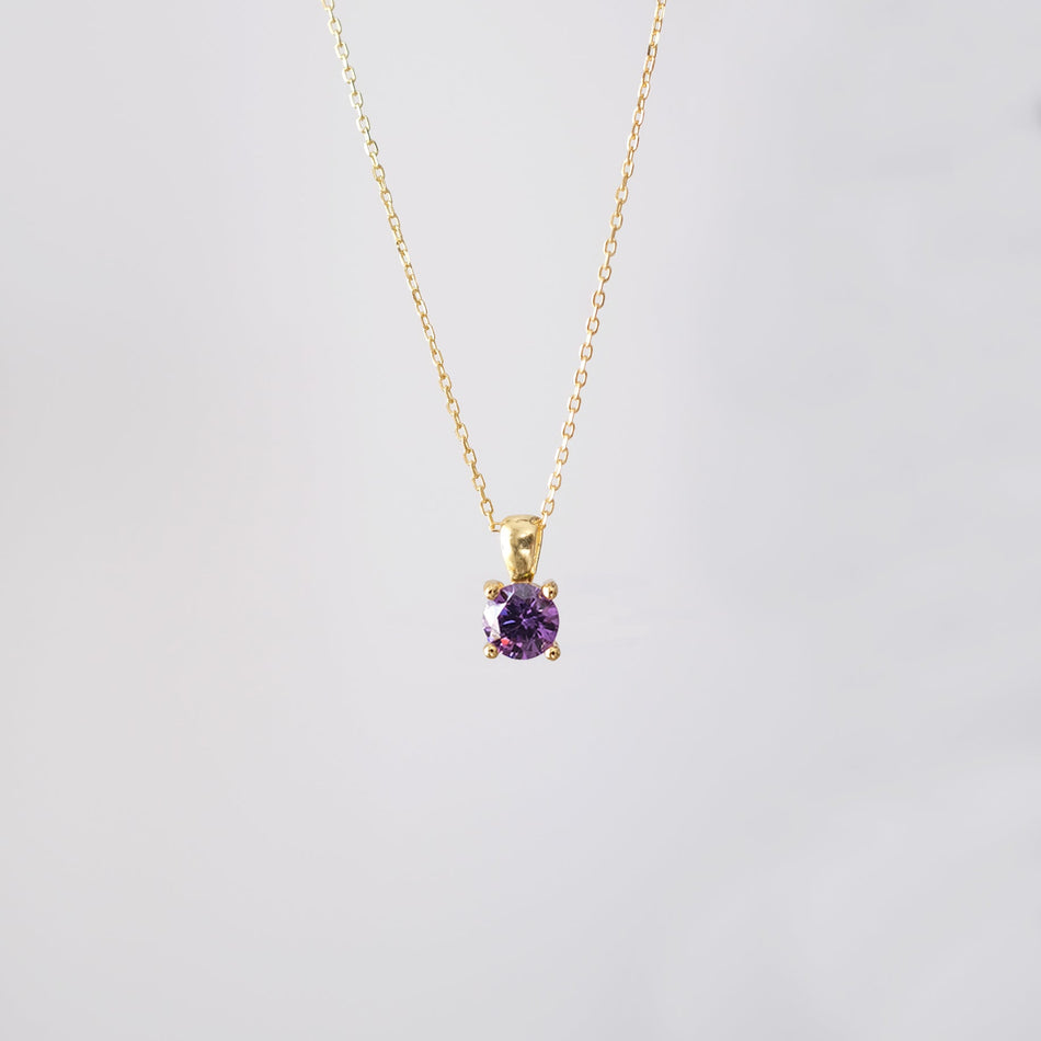 Collar Febrero - Birthstone